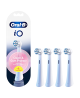 iO Clean & Gum Protect Brush Head Refills 4 Pack - White
