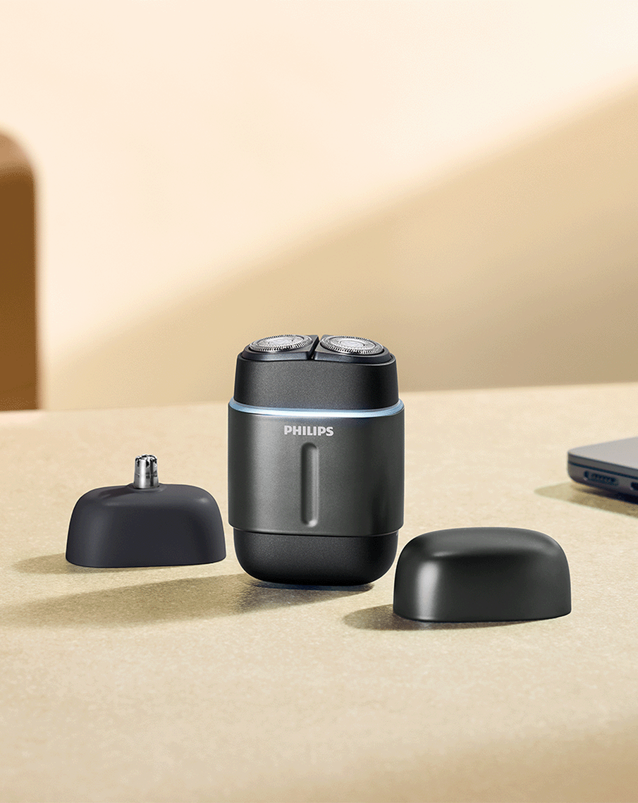 Philips | Series 700 Compact Electric Shaver - Charcoal | Shaver Shop