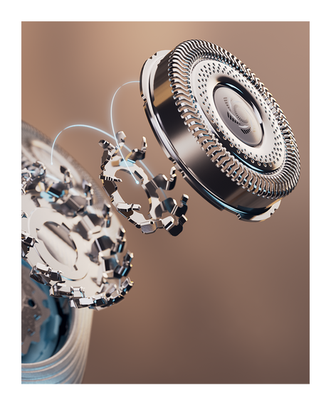 Series i9000 Wet & Dry Electric Shaver with Quick Clean Pod & Charging Stand