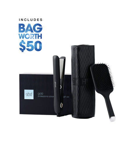 gold® professional hair straightener gift set - limited edition