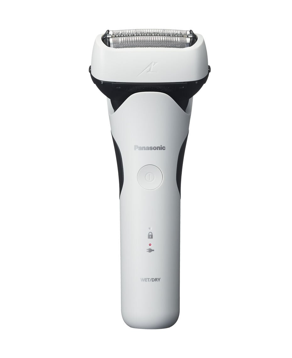 White Electric Razor Panasonic | 3-Blade Wet & Dry Electric Shaver - White | Shaver Shop