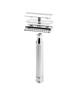 TRADITIONAL Closed Comb Safety Razor - Chrome