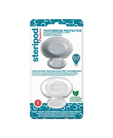 Toothbrush Protector 2 Pack - Peppermint