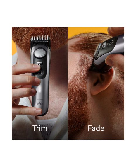 Series 9 Professional Waterproof Beard Trimmer with Travel Case and Charging Stand