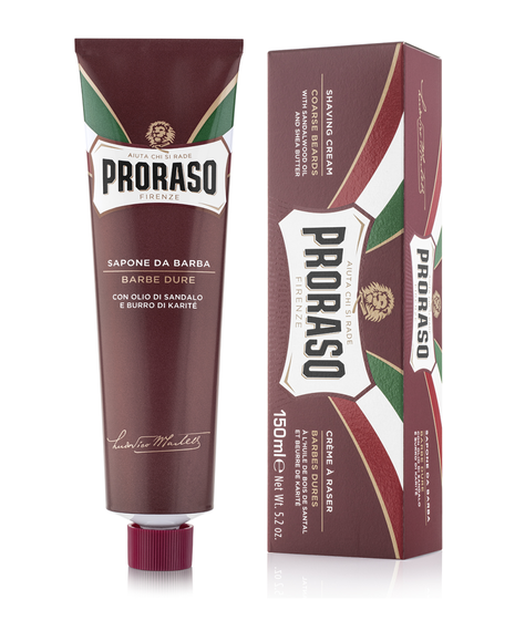 Shave Cream Tube Nourish with Sandalwood & Shea Butter - 150mL