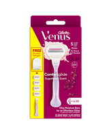 Comfortglide Sugarberry Razor with 4 Blades Refill