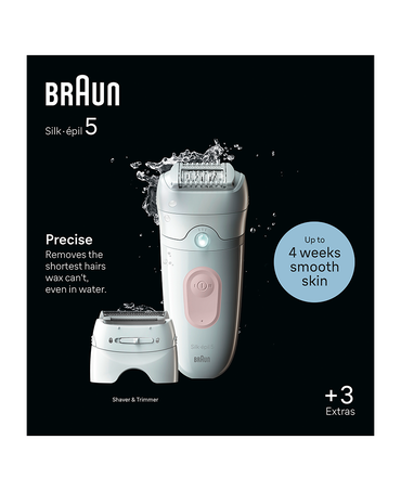 Silk-&eacute;pil 5 Epilator with 3 Extras