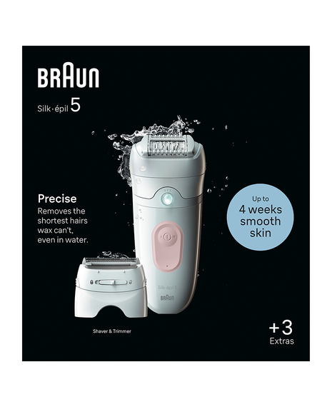 Silk-&eacute;pil 5 Epilator with 3 Extras