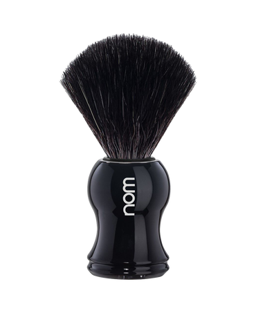 NOM GUSTAV Black Fibre Shaving Brush - Black
