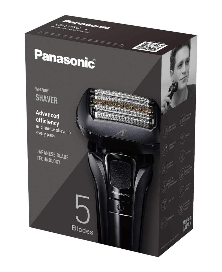 Panasonic | 5-Blade Wet & Dry Electric Shaver with Beard Sensor ...