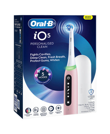 iO5 Electric Toothbrush - Blush Pink