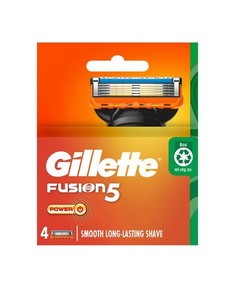 Fusion5 Power Razor Blades Refill 4 Pack
