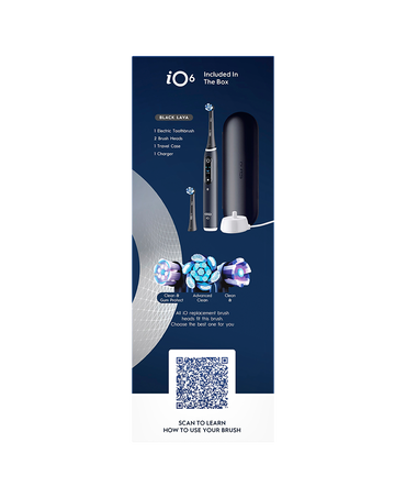 iO6 Electric Toothbrush - Black