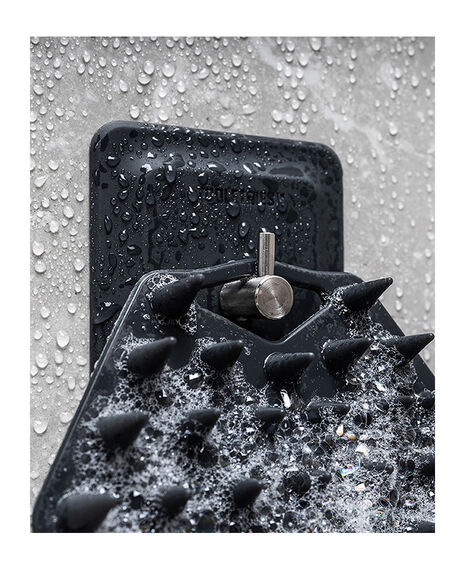 Scalp Massager & Hook - Charcoal