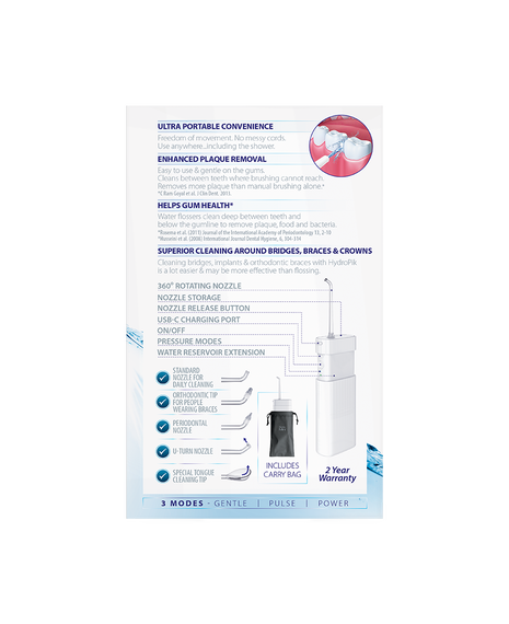 HydroPik Mini Cordless Water Flosser