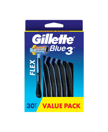 Blue 3 Razor 30 Pack