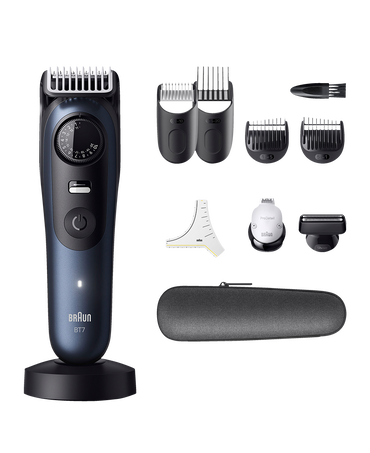 Series 7 Waterproof Beard Trimmer with 10 Barbering Tools & Accessories