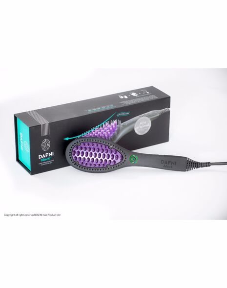 Black Hair Straightening Brush