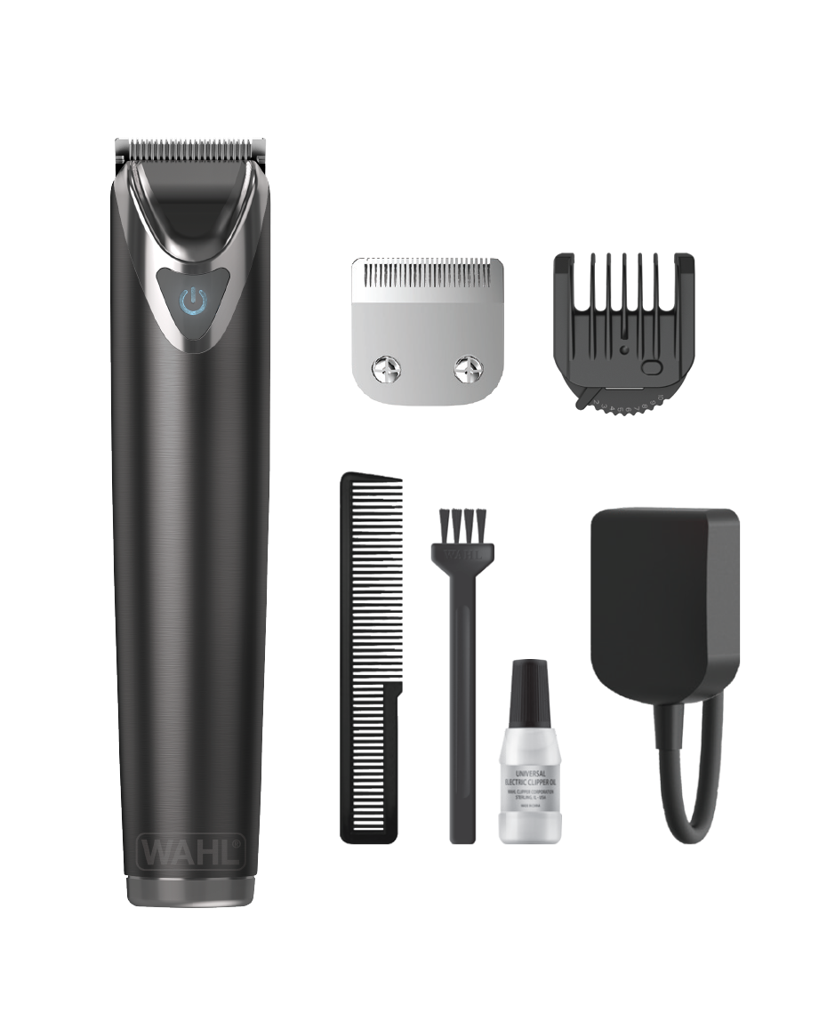 Wahl Lithiumion Express Stainless Steel Beard Trimmer Slate