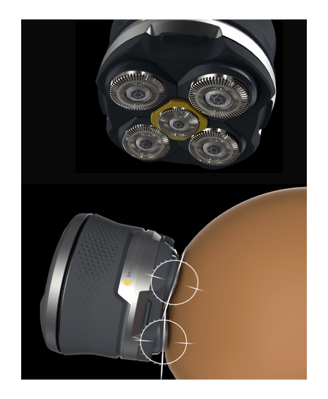 MicroTouch Titanium Head Shaver