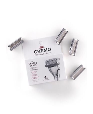 Barber Grade Razor Blade Refills 4 Pack