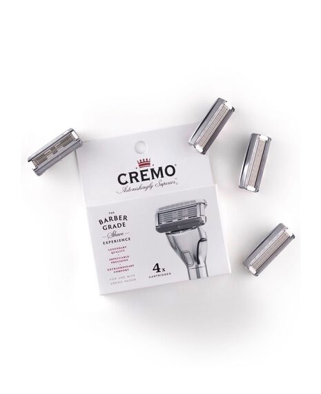 Barber Grade Razor Blade Refills 4 Pack