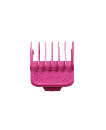 Magnetic Hair Clipper Guide Comb #1.5 - 4.5MM - Pink