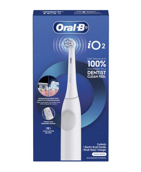iO2 Electric Toothbrush - White