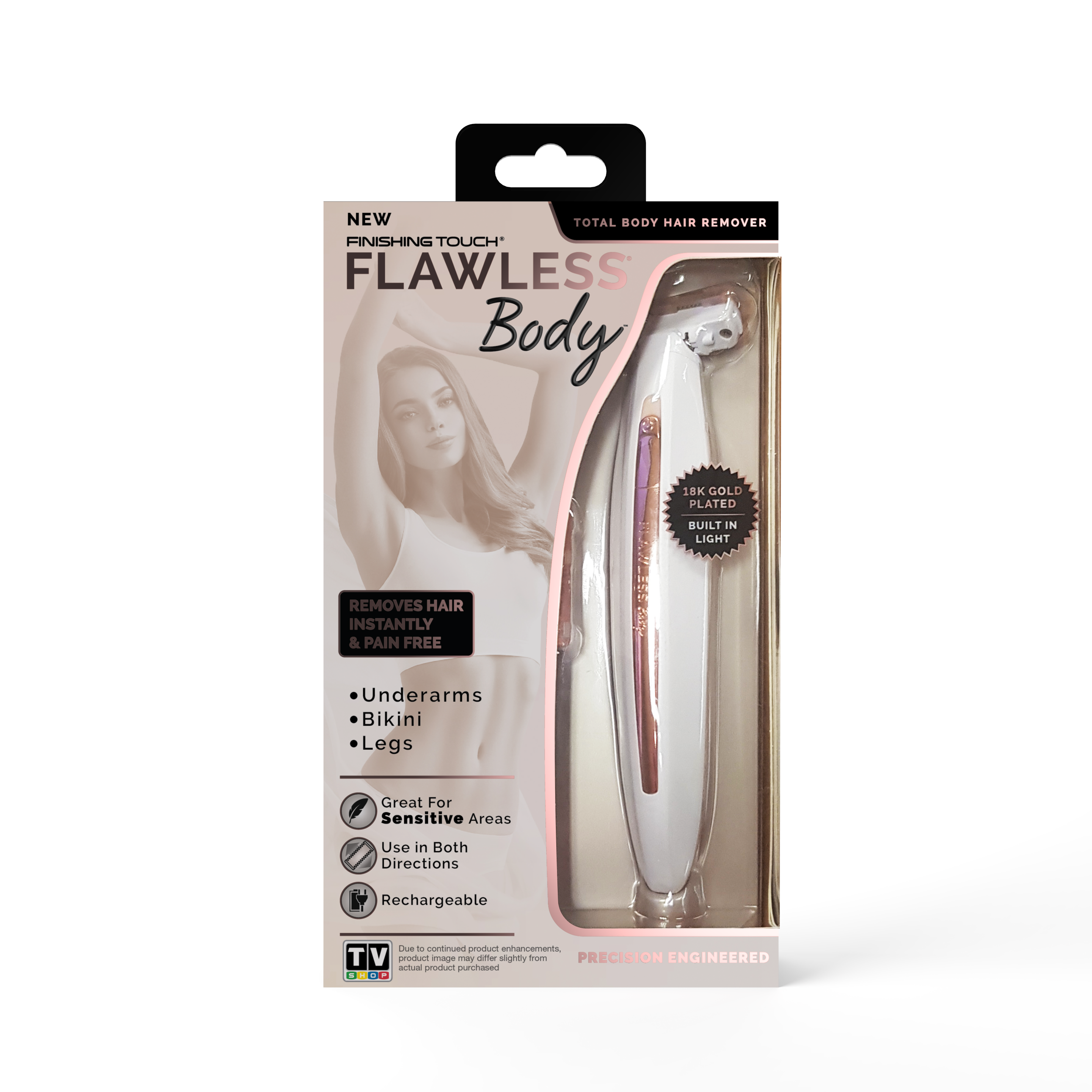 flawless body shaver