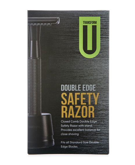 Double Edge Safety Razor with Stand