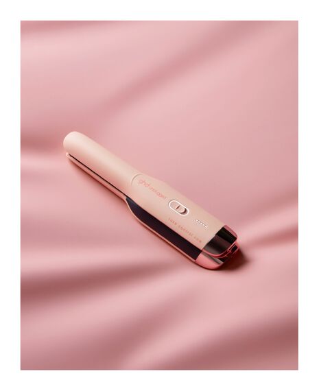 unplugged™ cordless hair straightener in pink peach – limited edition