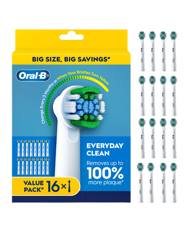 Everyday Clean Brush Head Refills 16 Pack