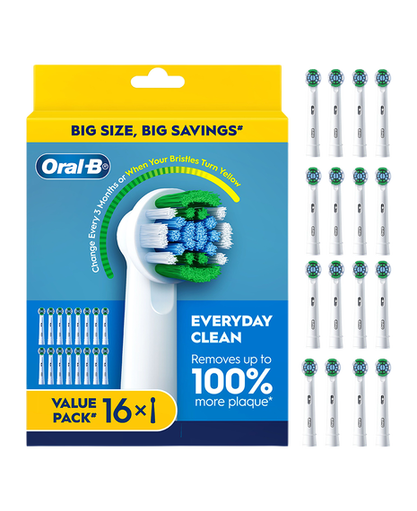 Everyday Clean Brush Head Refills 16 Pack