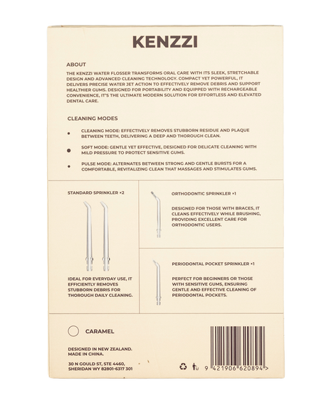 Portable Water Flosser - Caramel