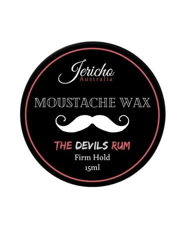 The Devils Rum Moustache Wax - 15mL