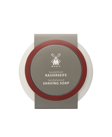 Shaving Soap in Porcelain Bowl - Sandalwood 65g