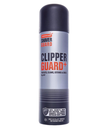 Clipper Guard+ Lubricant & Sanitising Cleaning Spray 90g