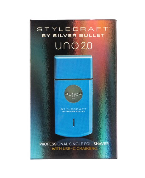 Uno Single Foil Shaver - Blue