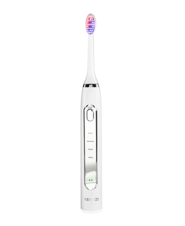 LED Whitening Sonic Electric Toothbrush - Coconut Milk
