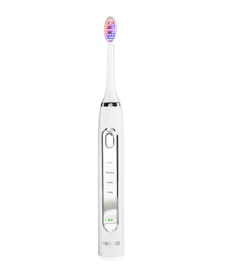 LED Whitening Sonic Electric Toothbrush - Coconut Milk