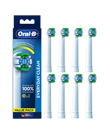 Everyday Clean Brush Head Refills 8 Pack