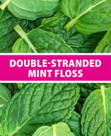 SupaGRIP Twin Floss Picks 20 Pack - Mint