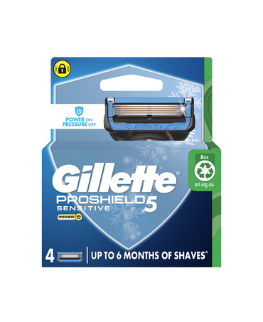 ProShield5 Chill Power Razor Blades Refill 4 Pack