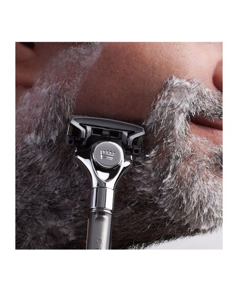 Barber Grade Razor with Blade Refills 2 Pack