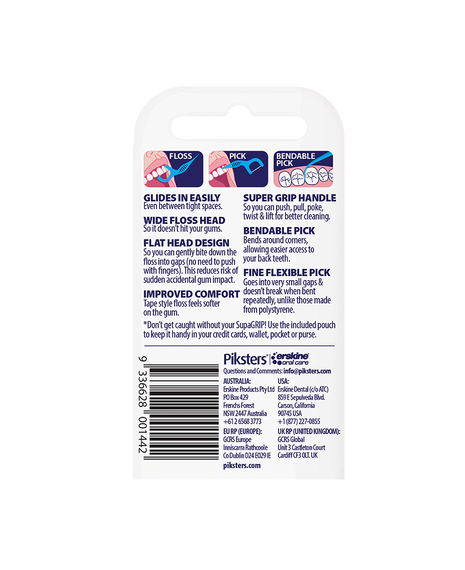 SupaGRIP Floss Picks 20 Pack