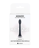 LED Whitening Replacement Brush Head Refills 2 Pack - Midnight