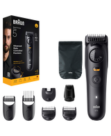 Series 5 Waterproof Beard Trimmer with 8 Styling Tools & Accessories