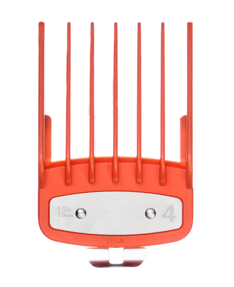 Hair Clipper Guide Comb #4 - 13MM - Orange