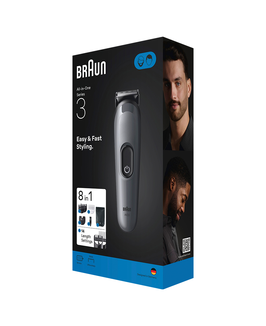 Braun | Series 3 8-in-1 All-in-One Grooming Kit | Shaver Shop