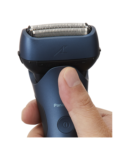 3-Blade Wet & Dry Electric Shaver with 8D Flex Head - Blue